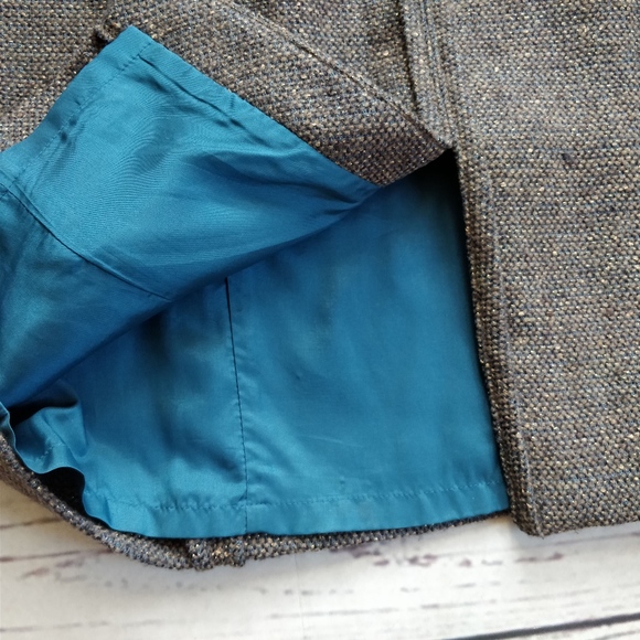 BADGLEY MISCHKA Brown Tweed Sleeveless Dress, 10 - Picture 6 of 7